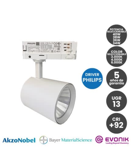 foco led seleccionable